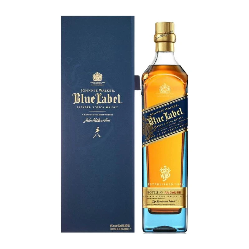 Whisky Johnnie Walker Blue Label 750Ml Com Caixa