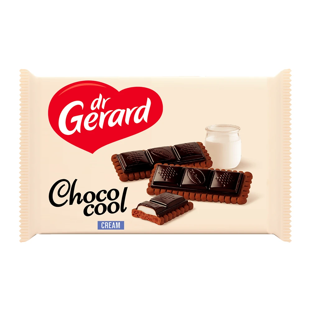 Biscoito Dr Gerard Choco Cool Recheio de Creme Pacote 110G