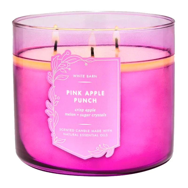 Vela Aromática Bath & Body Works Pink Apple Punch 411G
