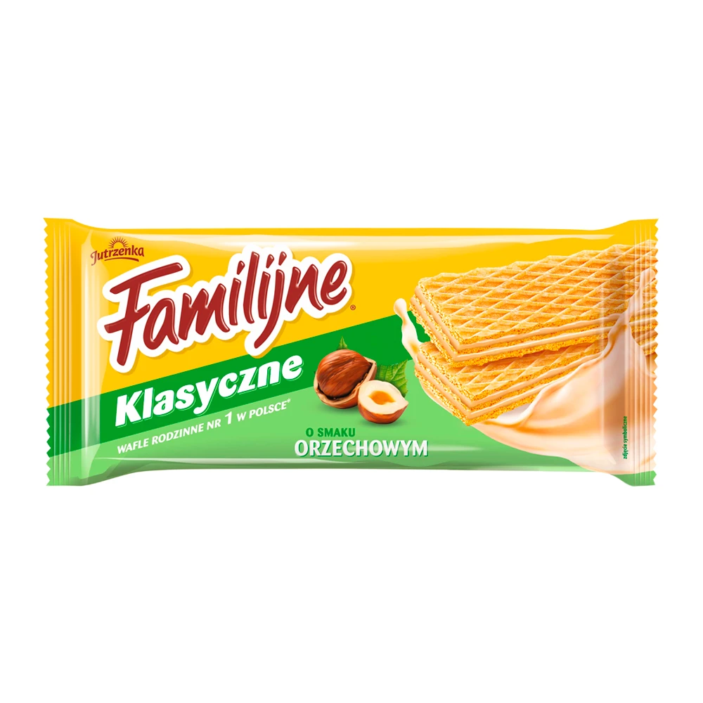 Biscoito Wafer Super Crocante Familijne Recheio Avelã 180G