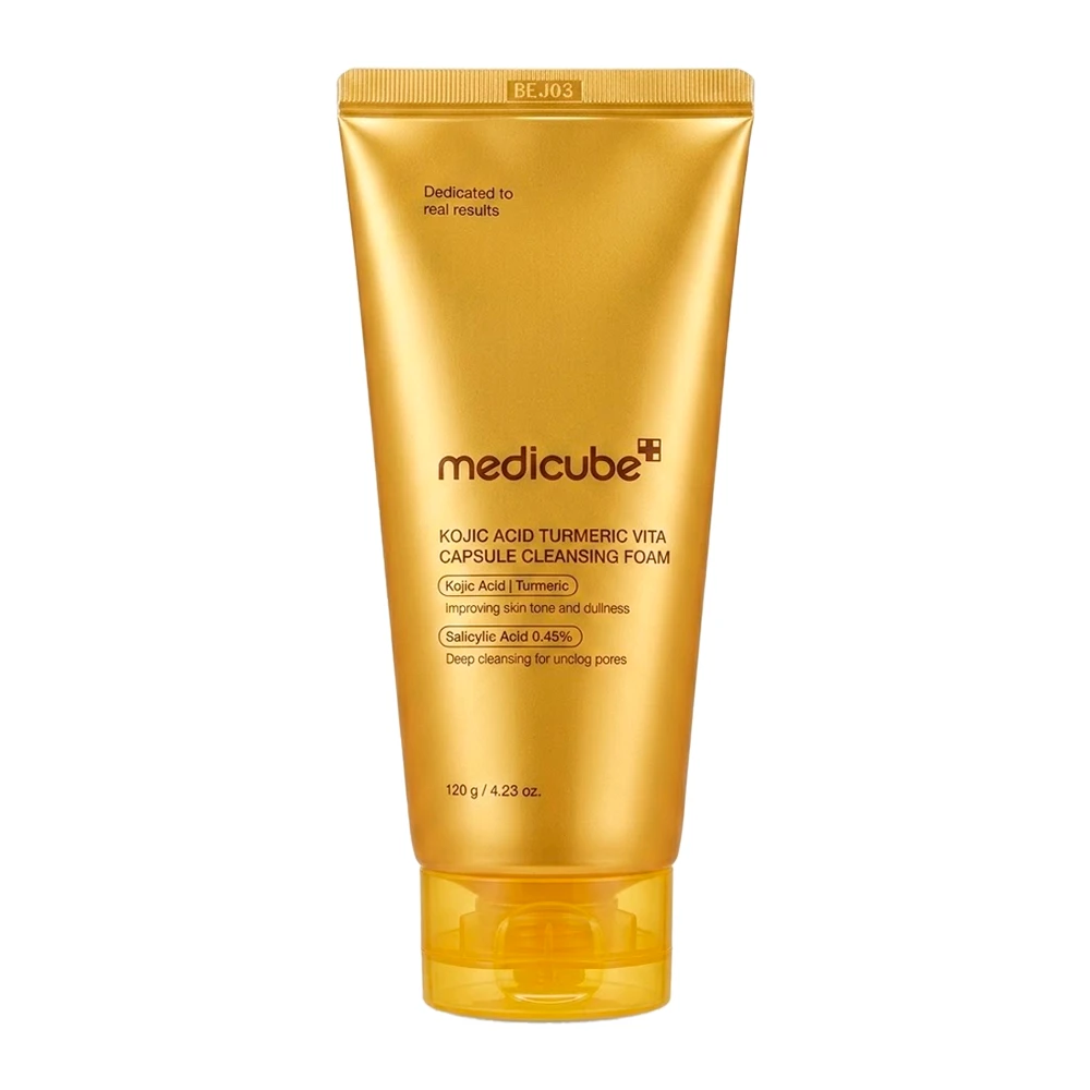 Espuma de Limpeza Facial Medicube Kojic Acid Turmeric Vita 120G