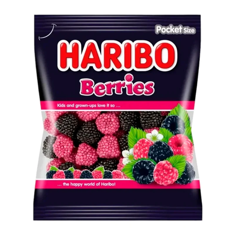 Bala Gelatina Alemã Haribo Fruitmania 175G 
