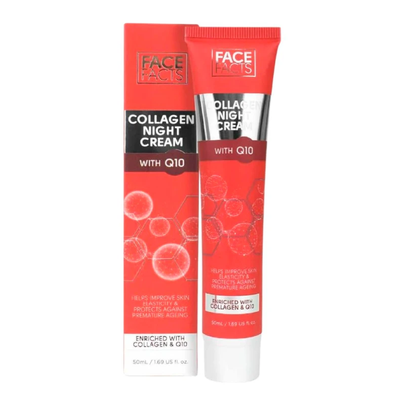 Creme Facial Face Facts Noite Com Colágeno 50Ml