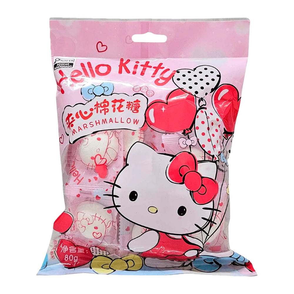 Marshmallow Sanrio Hello Kitty Pacote 80G