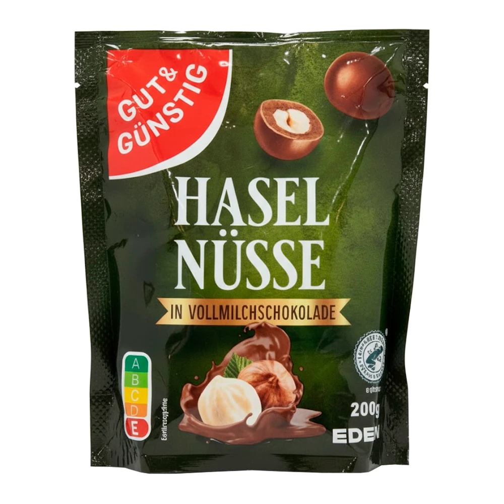 Chocolate Edeka Avelã Pacote 200G