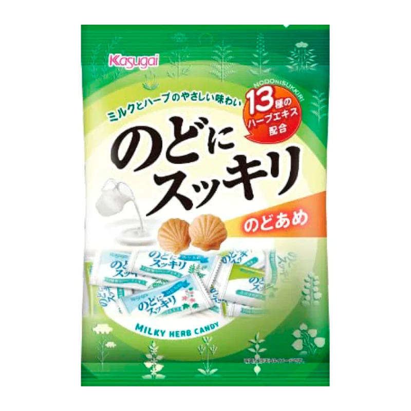 Bala Kasugai Sabor Erva de Leite 181G 