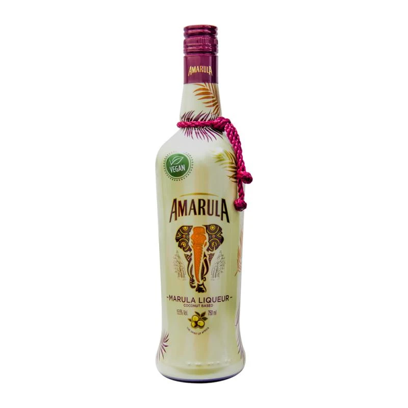 Licor Amarula Sabor Coco Vegano Garrafa 750Ml