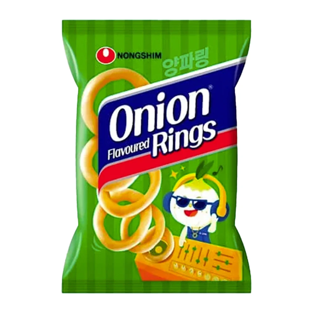 Salgadinho Nongshim Onion Rings Cebola 80G
