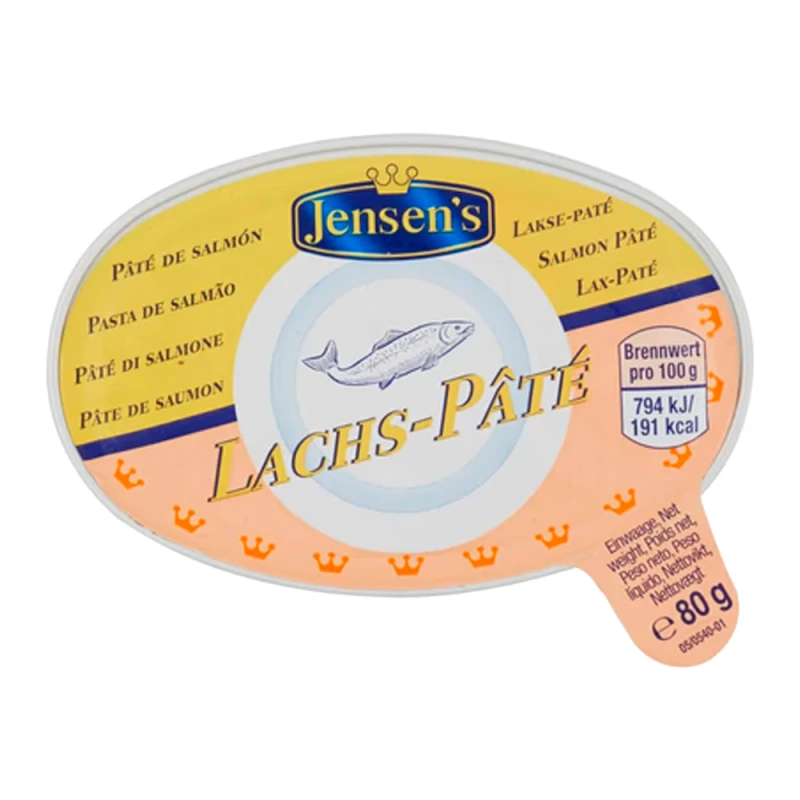 Pate Jensens de Salmão 80G