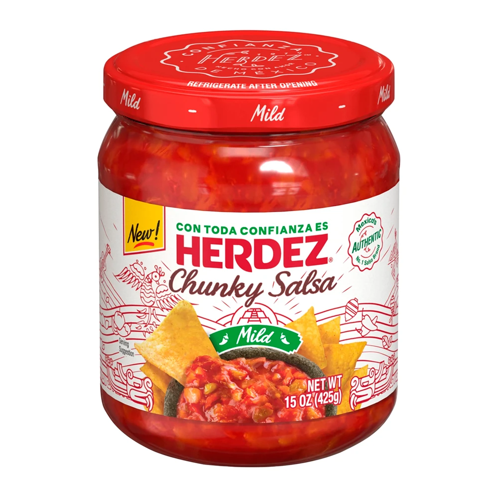 Molho de Tomate Herdez Suave Dip Pote para dipar 425G