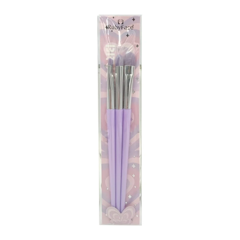 Kit de Pincéis Para Os Olhos Ruby Face Y33756