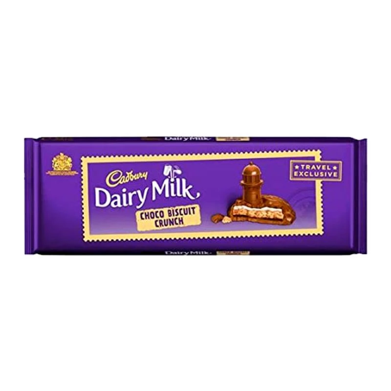 Barra de Chocolate Cadbury Ao Leite Com Biscoito 300G