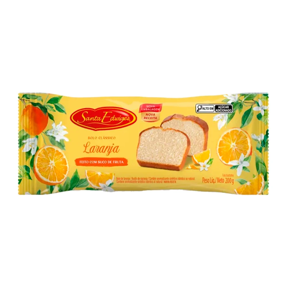 Budin Santa Edwiges Laranja 200G