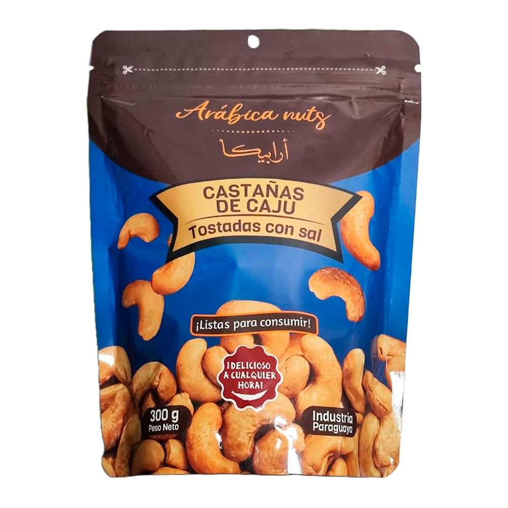 Castanhas Arabica Nuts Torrado Com Sal Pacote 300G