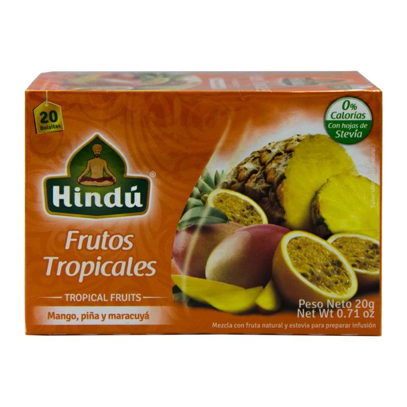 Chá Hindu Frutas Tropicais 20X20G