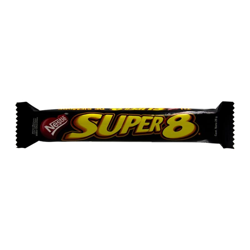 Wafer Coberto Com Chocolate Ao Leite Super 8 29G Nestlé