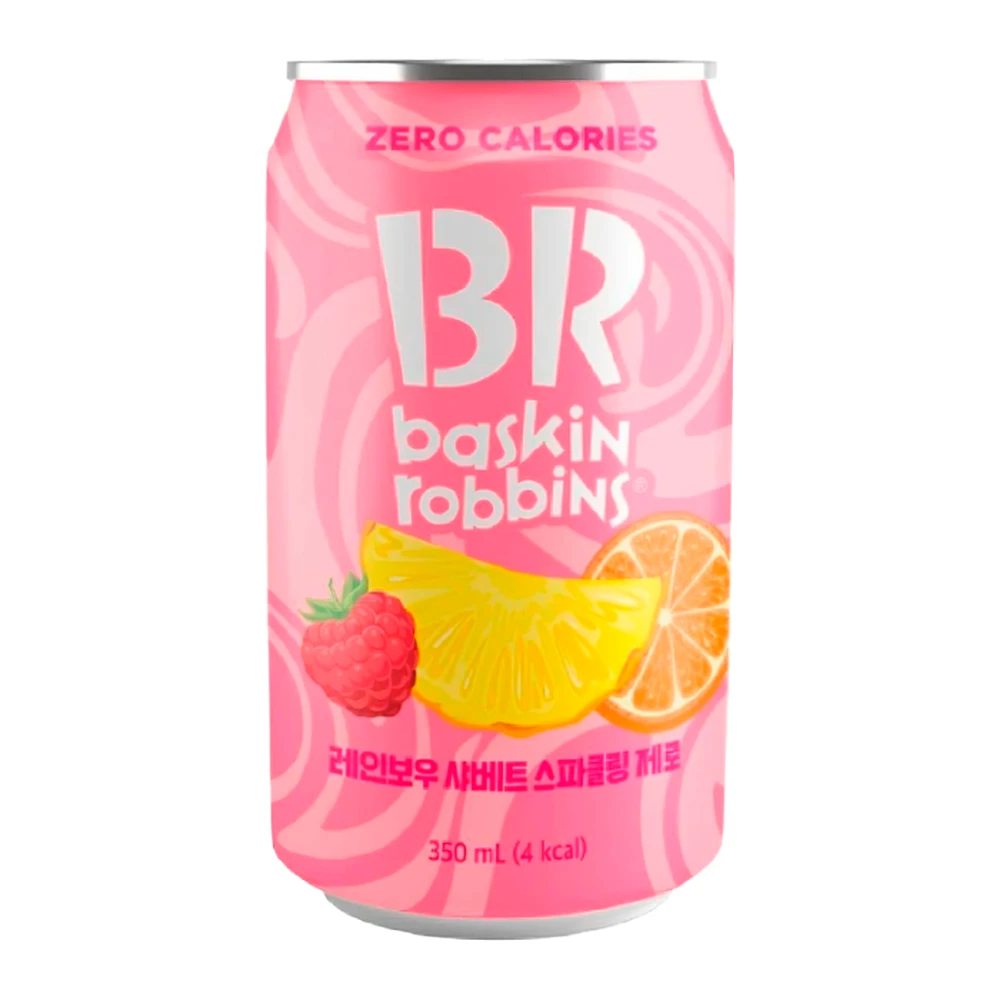 Refrigerante Br Sparkling Sem Calorias Rainbow Sherbet Lata 350Ml