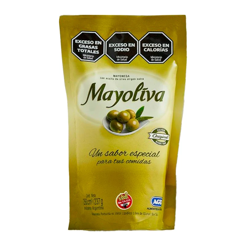 Maionese Com Azeite de Oliva Mayoliva Sachet 237G