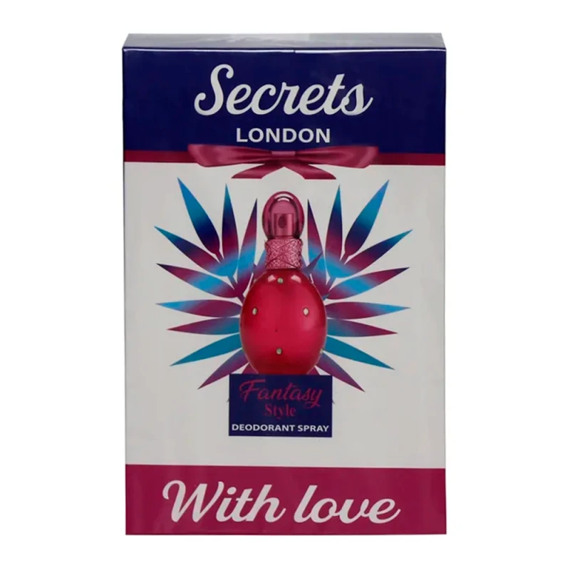Desodorante + Perfume Kit Secrets London Fantasy