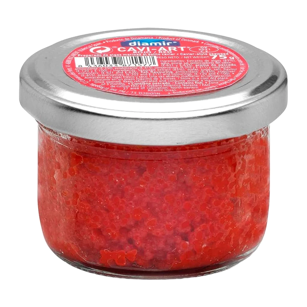 Caviar Diamir Vermelho Pote 75G