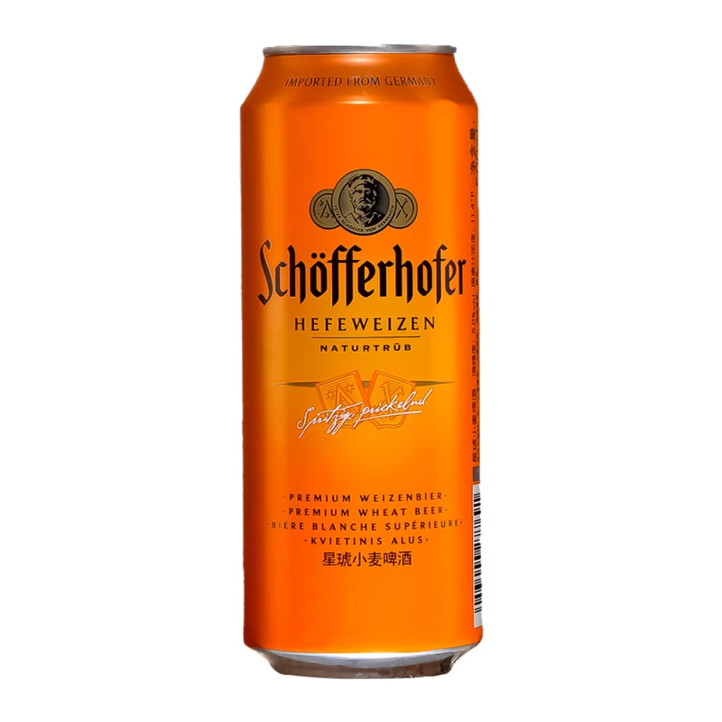 Cerveja Schofferhofer Hefeweizen Lata 500Ml