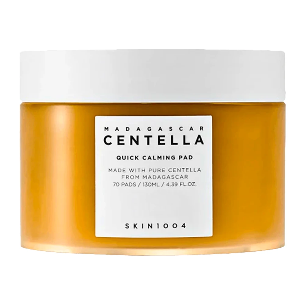 Almofadas Tônicas Skin 1004 Madagascar Centella Calming 70 Unidades