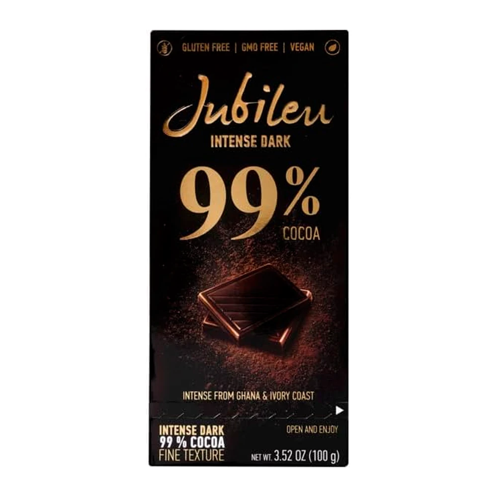 Chocolate Jubileu 99% Barra 100G