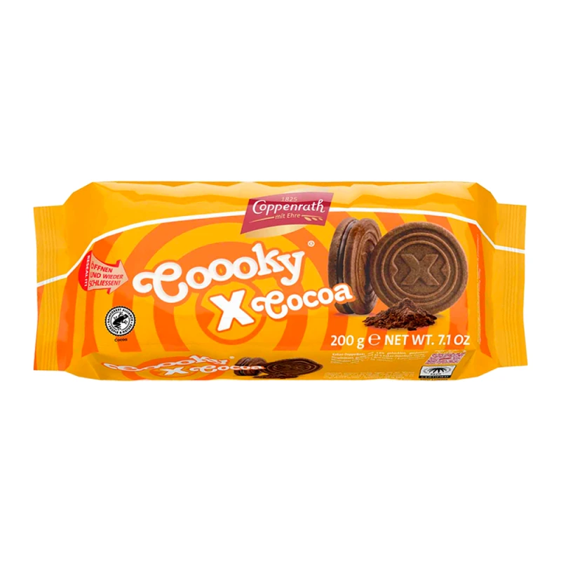 Biscoito Coppenrath Coooky X Cacao 200G