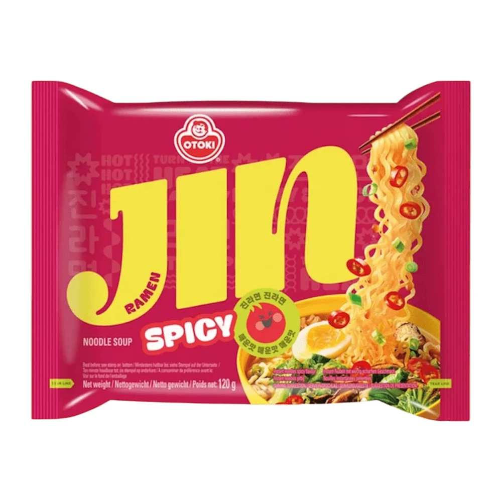 Macarrão Instantâneo Lotte Otoki Spicy Pacote 120G