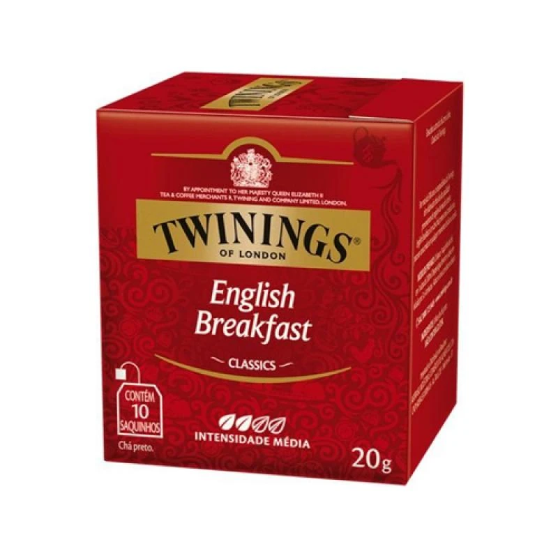 Chá Preto English Breakfast 10 Saquinhos Twinings
