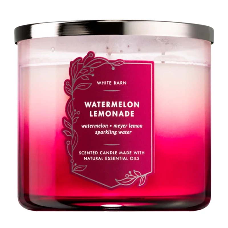 Vela Aromática Bath & Body Works Watermelon Lemonade 411G
