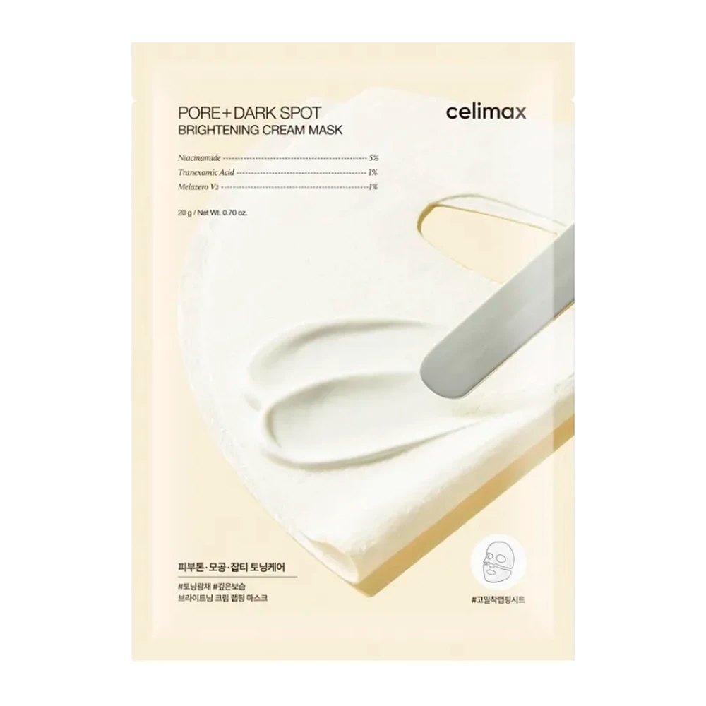 Máscara Facial Celimax Pore Dark Spot Cream Mask 1 Unidade