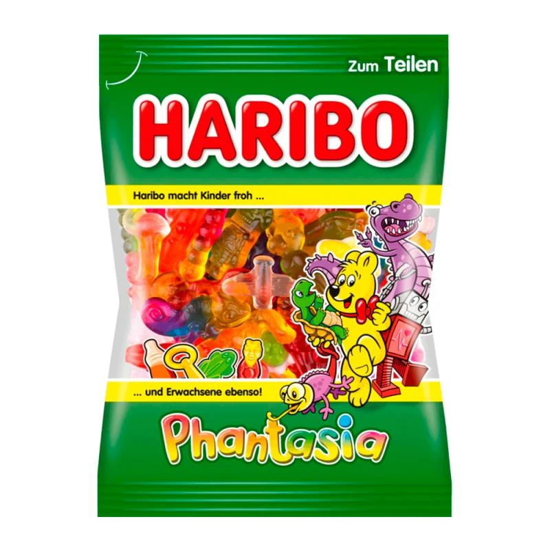 Bala Gelatina Alemã Haribo Fantasia Pacote 200G