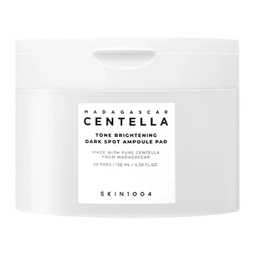 Almofadas Tônicas Skin 1004 Madagascar Centella Tone Brightening 60 Unidades