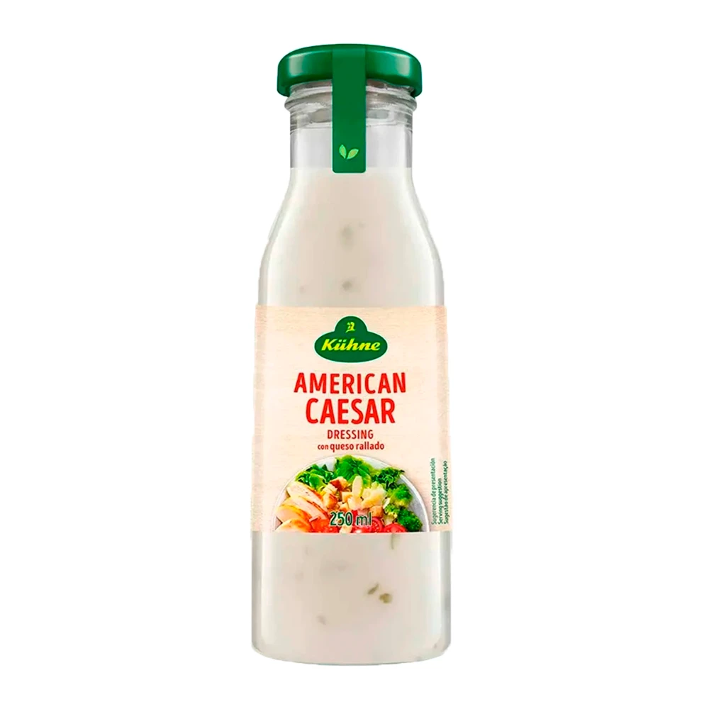 Molho Kuhne Para Salada American Caesar Garrafa 250Ml
