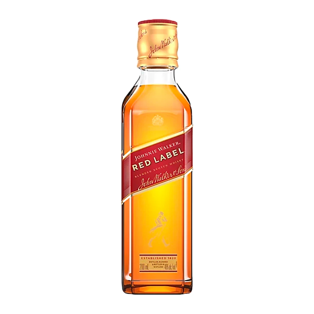 Whisky Johnnie Walker Red Label Garrafa 200Ml