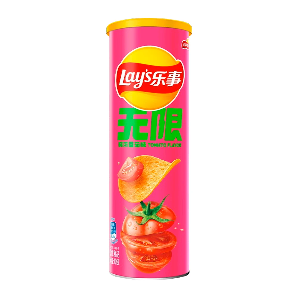 Batata Frita Lays Tomate Tubo 90G