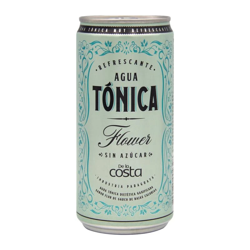 Água Tônica Flower Lata 269Ml de La Costa