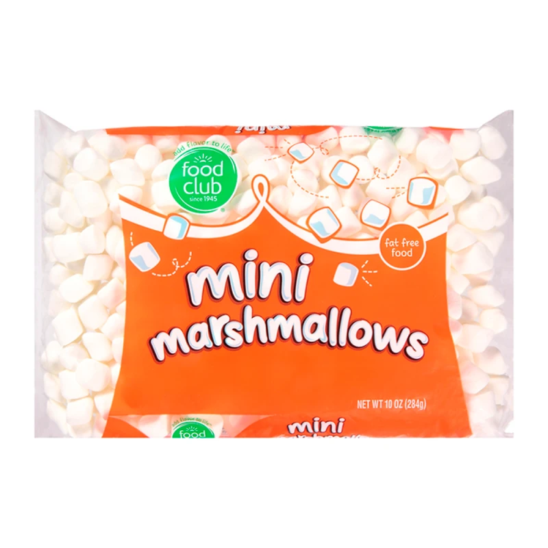 Marshmallow Mini Food Club Pacote 284G