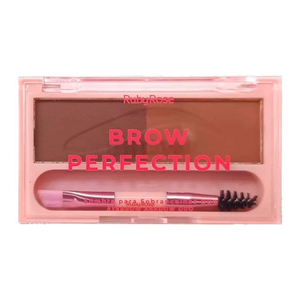 Sombra Para Sobrancelha Ruby Rose Brow Perfection Paleta HB-E2501