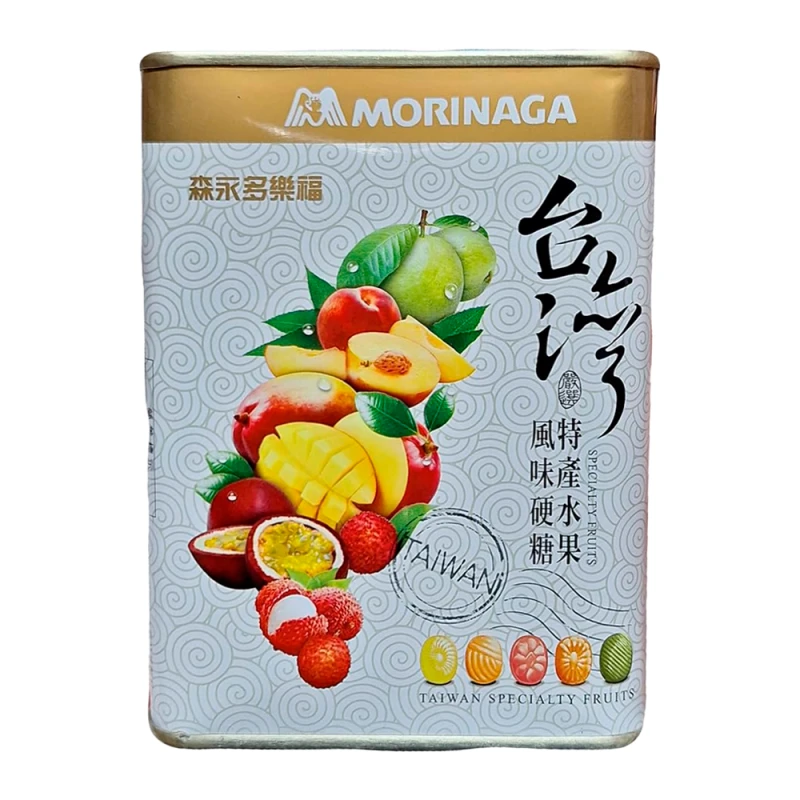 Bala Morinaga Frutas Tropicais Lata 180G