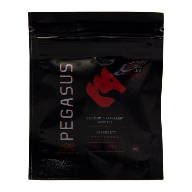 Bala Gelatina Cannabis Recreativo Intensidade 9 Com 1 Uni 5G Pegasus