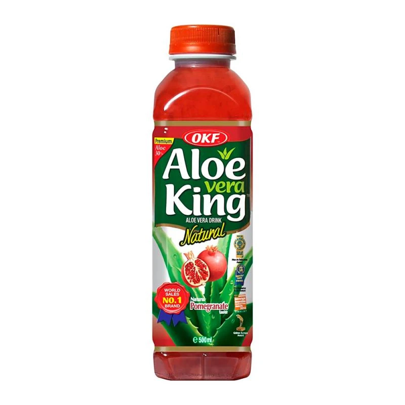 Suco de Romã Okf Com Aloe Vera Garrafa Pet 500Ml