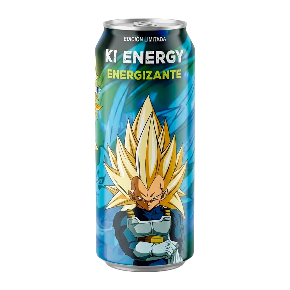 Energético Dragon Ball Vegeta Ssj3 Lata 473Ml