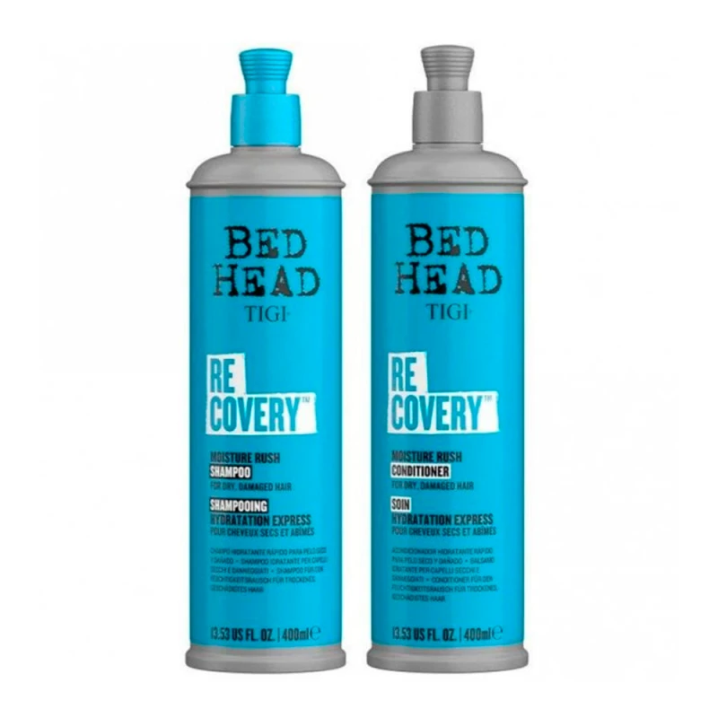 Kit de Shampoo e Condicionador Recovery Bed Head Tigi 400Ml