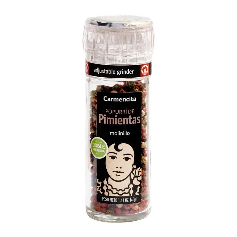 Popurri de Pimentas Com Moedor Carmencita 40G