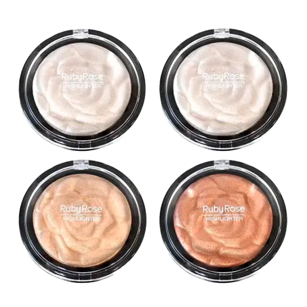 Iluminador Ruby Rose Baked Highlighter Hb-7223