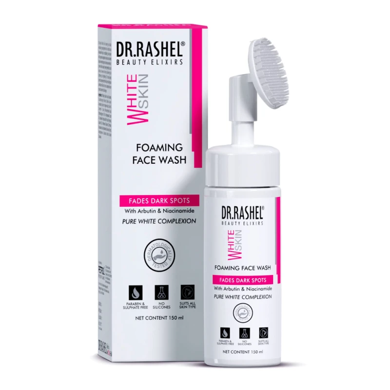 Mousse de Limpeza Facial Dr Rashel Clareador White Skin 125Ml