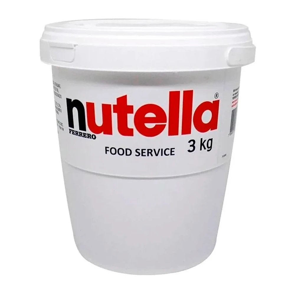 Nutella Ferrero Balde 3Kg
