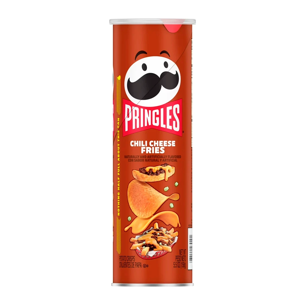Batata Frita Pringles Chilli Cheese Fries Tubo 158G